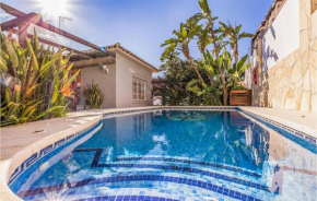 Awesome home in Benajarafe with WiFi, Outdoor swimming pool and 4 Bedrooms, Benajarafe